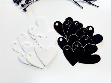 Herz Geschenkanhänger Karte